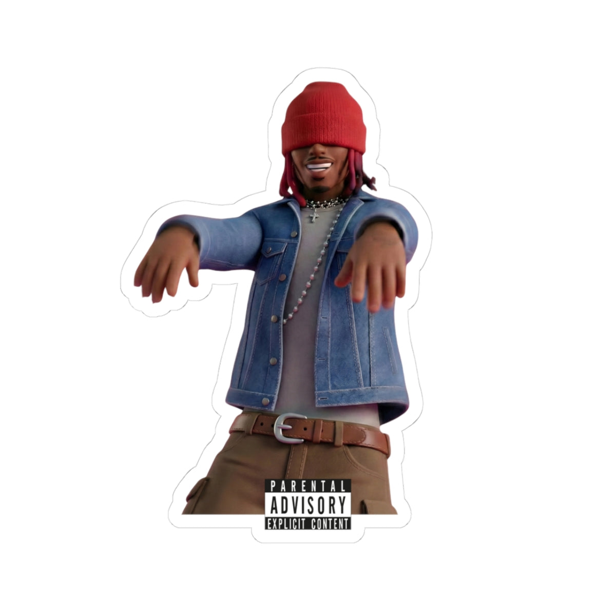 "Rico" 3D Aura Sticker